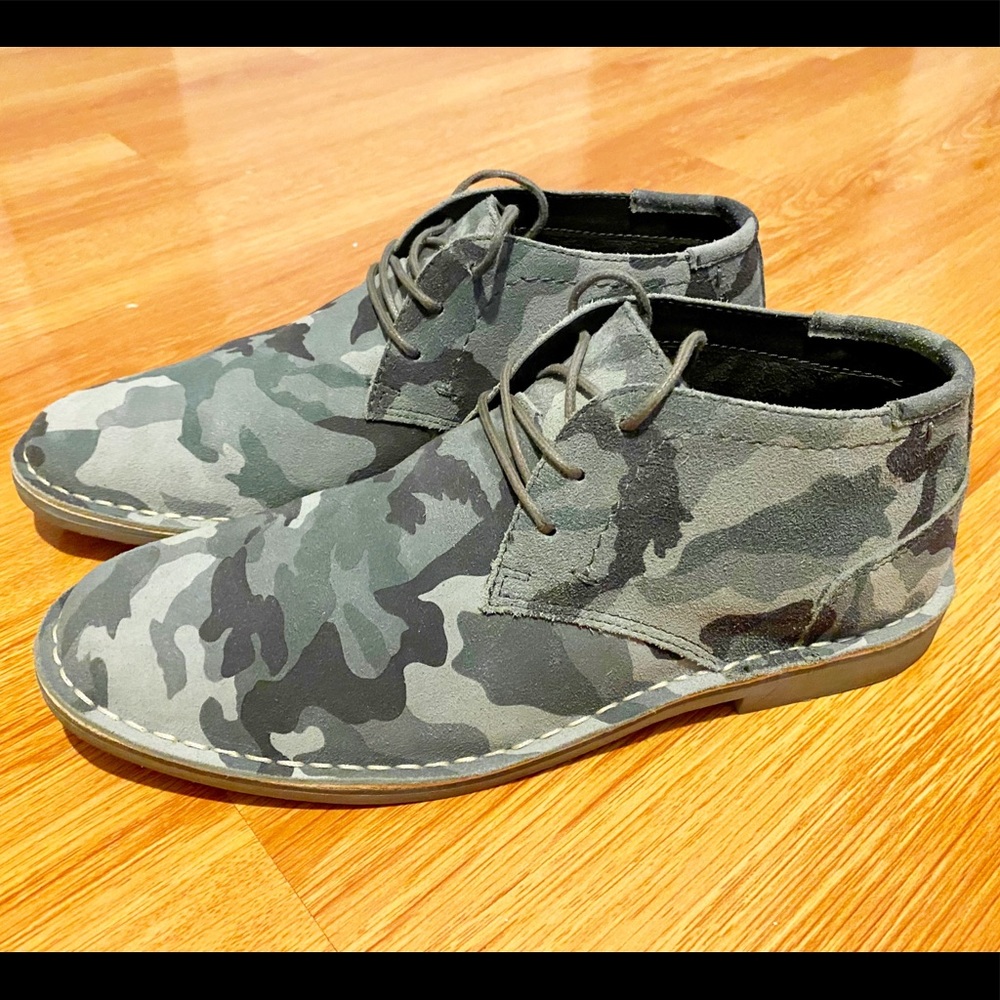 😱 Kenneth Cole Grey Camo Perfect!